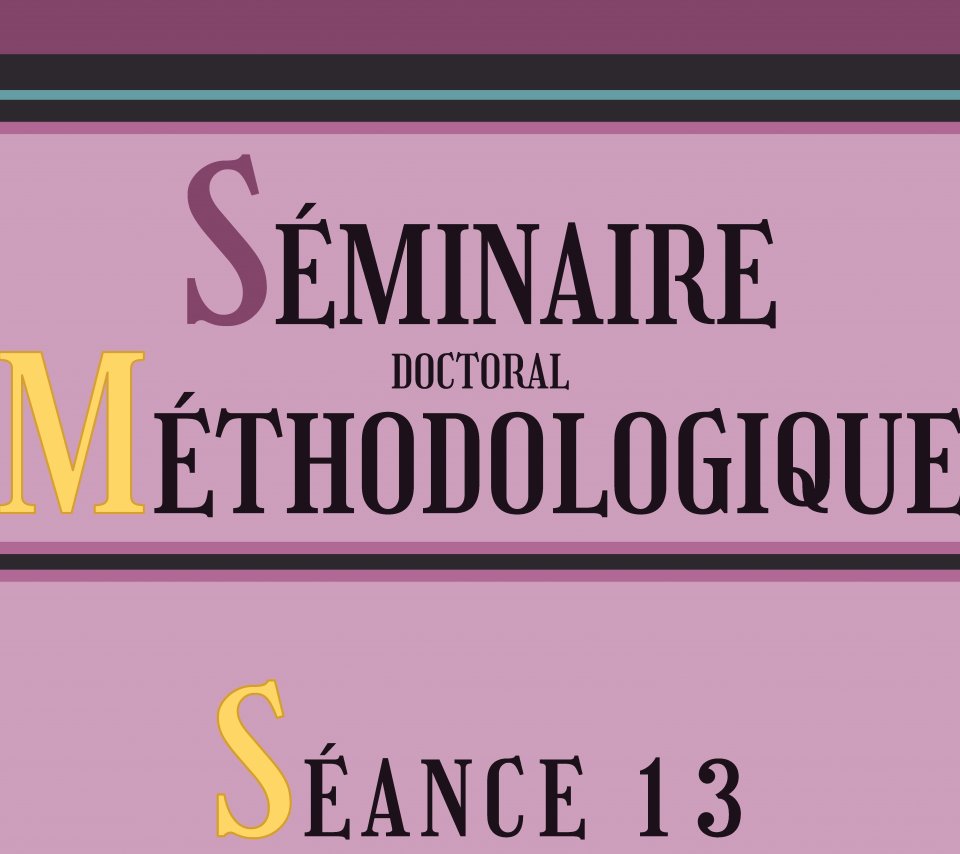 Séminaire doctoral séance n° 13